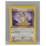 Pokemon 1999 1st Edition Meowth 56