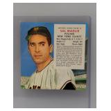 1955 RED MAN TOBACCO Baseball SAL MAGLIE Surface
