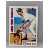 1984 Topps Don Mattingly #8 RC Surface