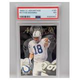 1998 C E Advantage Peyton Manning Rookie PSA 7