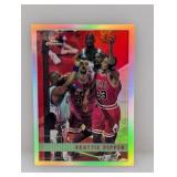 1998 Topps Chrome Scottie Pippen Refractor #1
