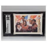 1991-92 Skybox Jordan/Bulls Starting Team SGC 10