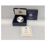 2011-W PF 1oz .999 Silv Eagle $1 Dollar