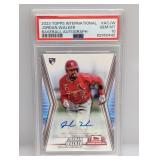 2023 Topps Jordan Walker RC Auto PSA GEM 10
