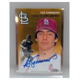 2023 Topps Chrome Platinum Auto Ted Simmons CPA-TS