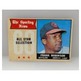 1968 TOPPS Baseball FRANK ROBINSON HOF 373