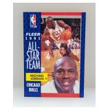 1991-1992 Fleer All-Star Team Michael Jordan #211