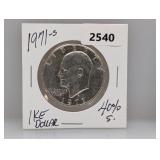1971-S 40% Silv Ike $1 Dollar