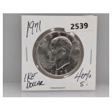 1971 40% Silv Ike $1 Dollar