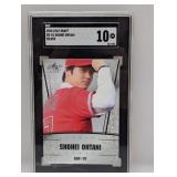 2018 Leaf Draft Shohei Ohtani #ds-01 SGC 10