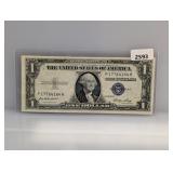 1935-E $1 Silver Certificate