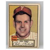 1952 Topps #59 Robin Roberts HOF Phillies Creases