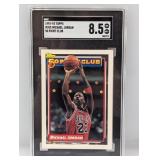 1992-93 Topps #205 Michael Jordan SGC 8.5