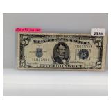 1934-D $5 Silver Certificate