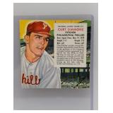 1954 RED MAN TOBACCO CURT SIMMONS Surface/Creases