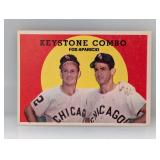 1959 Topps Keystone Combo#408 Fox/Aparico Hof