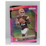 2025 Phoenix Shedeur Sanders Pink Silver Prizm 302