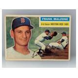 1956 Topps Frank Malzone #304 Creases