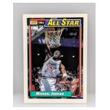 1991-1992 Topps All-Star Michael Jordan Indent