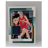 2025 WNBA Donruss Caitlin Clark Relic #30