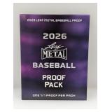 2026 Leaf Metal Baseball 1/1 Proof Pack