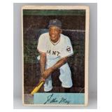 1954 Bowman #89 Willie Mays HOF Giants Creases