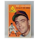1954 Topps Ray Jablonski #26 Low Card#