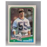 1988 Topps Super Rookie #144 Brian Bosworth