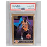 1990 Skybox James Worthy #143 PSA/DNA Cert AU
