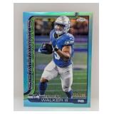 2025 Topps Chrome Kenneth Walker III Teal Ref /299