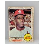 1968 Topps Bob Gibson #100 Damaged