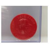 1960 Armour Red Hank Aaron Coin