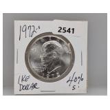 1972-S 40% Silv Ike $1 Dollar