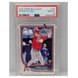 2018 Topps Big League Shohei Ohtani RC 141 PSA 10