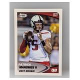 Patrick Mahomes 2017 SAGE HIT Rookie