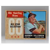 1968 TOPPS Baseball HARMON KILLEBREW HOF 361