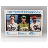2022 Topps Prospects Baty-Elly deal Cruz & Walker