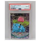 2000 Topps Chrome Ivysaur #2 PSA 8