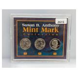 Susan B Anthony Mint Mark Collection