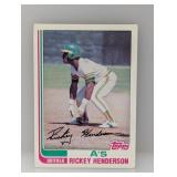 1982 Topps Rickey Henderson #610