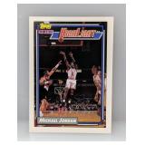 1991-92 Topps Michael Jordan Highlight #3 Edge