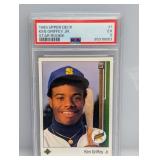 1989 Upper Deck Ken Griffy Jr RC #1 PSA 5