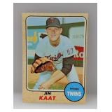 1968 TOPPS Baseball JIM KAAT HOF 450 Indent