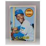 1969 Topps Ernie Banks #20 Crease/Stain