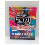 2026 Leaf Metal Vivid Baseball 1/1 Proof Pack