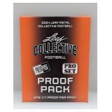 2024 Leaf Metal Collective Football 1/1 Proof Pack