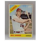 1966 Topps Mike Shannon #293 Stains/Surface