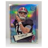2022 Bowman University Foil Ty Simpson #27
