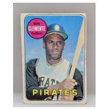 1969 Topps Bob Clemente #50 Creases