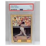 1987 Topps Barry Bonds #320 PSA 7
